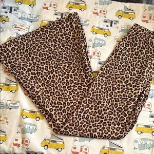 Leopard Print Pants